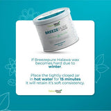 Breeze Pure Organic Halawa Finger Wax | Hair Removal Wax | Best Quality Finger Wax - 225 gram