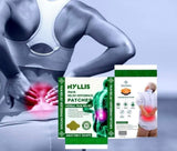 HYLLIS Pain Relief Patches - 10 Neck Pain Patches / Safe &amp; Natural Neck &amp; Back Pain Relief Products