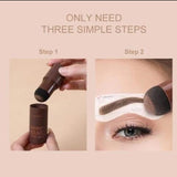 3 in 1 Eye brow Deal eyebrow stamp, Eye brow pencil, eyebrow razor tinkle