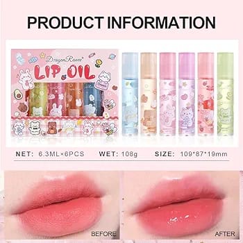 (pack of 3)Lip Oil for winters  Glossy lips