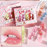 pack of 6 Lip Oil for winters  Glossy lips