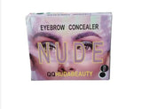 2 in 1 eyebrow gel with 2 brush