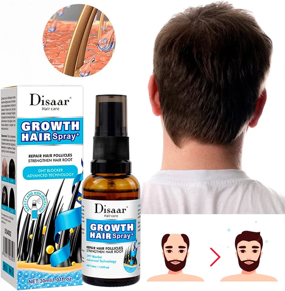 Original Growth Hair Oil Spray Repair Follicles Strengthen Hair Root DHT Blocker Nourishing 30ml