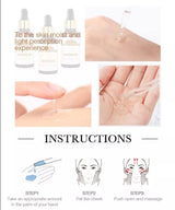 AICHUN BEAUTY Anti-Wrinkle Moisturizing Facial Serum - Hyaluronic Acid, Argan Oil - 2in1 Care - 30ml