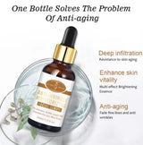 AICHUN BEAUTY Anti-Wrinkle Moisturizing Facial Serum - Hyaluronic Acid, Argan Oil - 2in1 Care - 30ml
