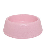 round  Shaped food bowl Pet Plastic food bowl (Random Color)  8 inch
