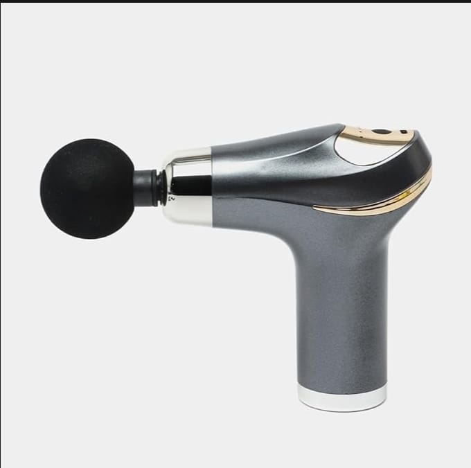 Compact Power Massager Gun with 6 Interchangable heads CY-002