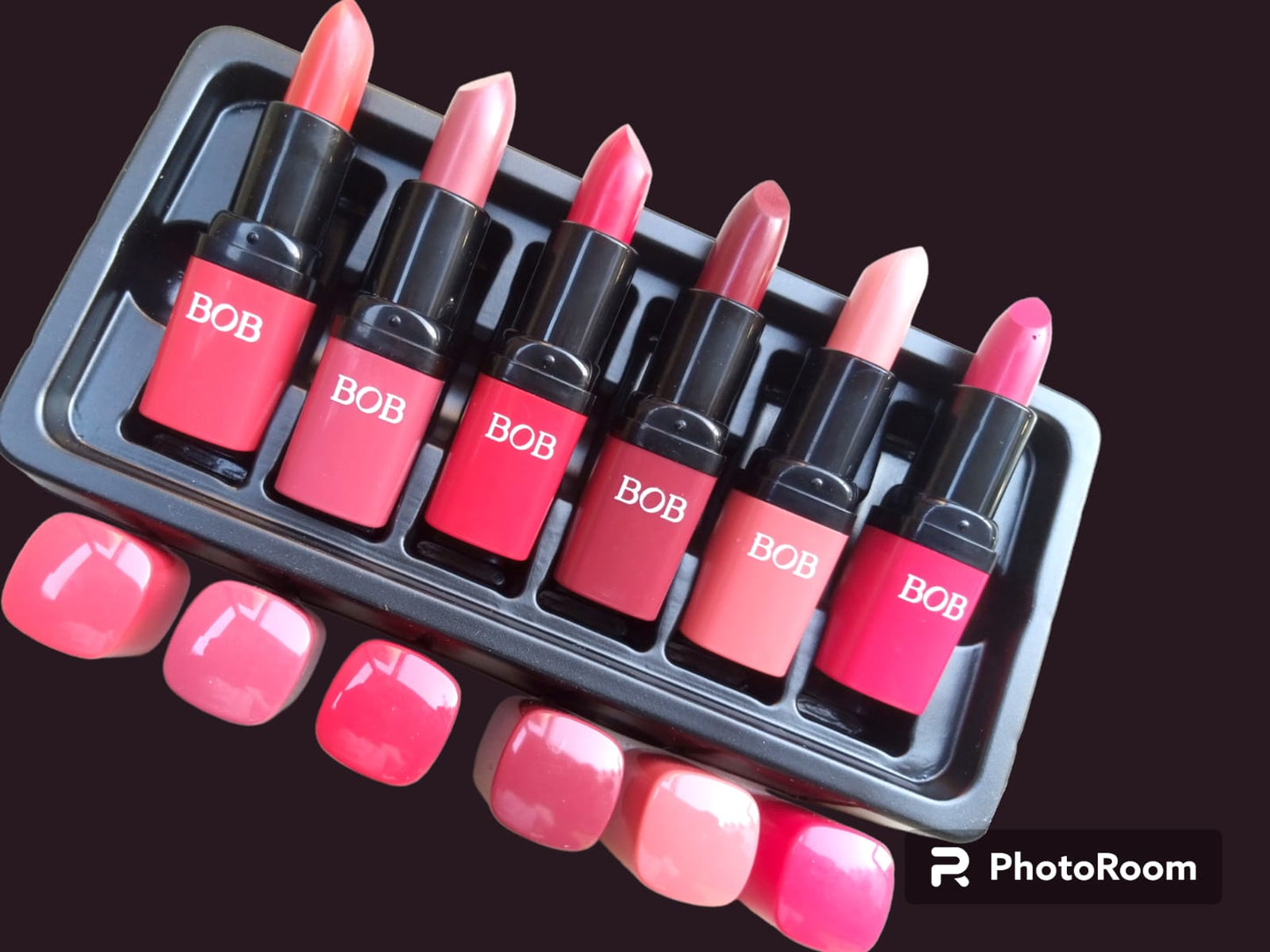 Pack of 6 Matte Bob Lipstick Set