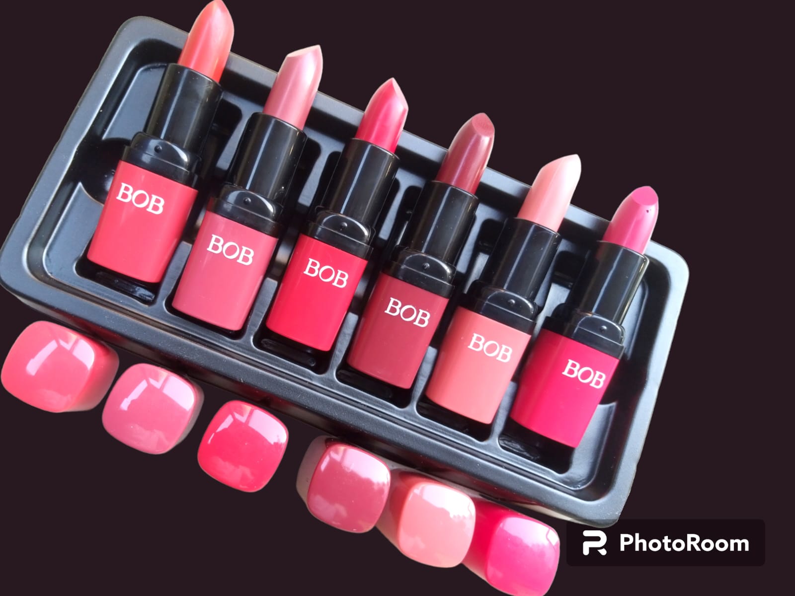 Pack of 6 Matte Bob Lipstick Set