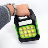 Solar Camping Lantern with Power Bank Function, JY-978D / Portable Rechargeable Lantern (Random color)