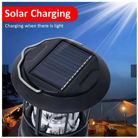 Emergency Camping Light For Tent Work GB-23 | Outdoor Solar lantern (Random color)