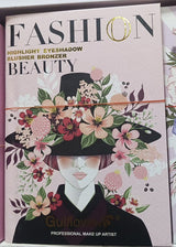 Fashion Makeup Palette Eyeshadow Blush Highlighter Makeup Palette