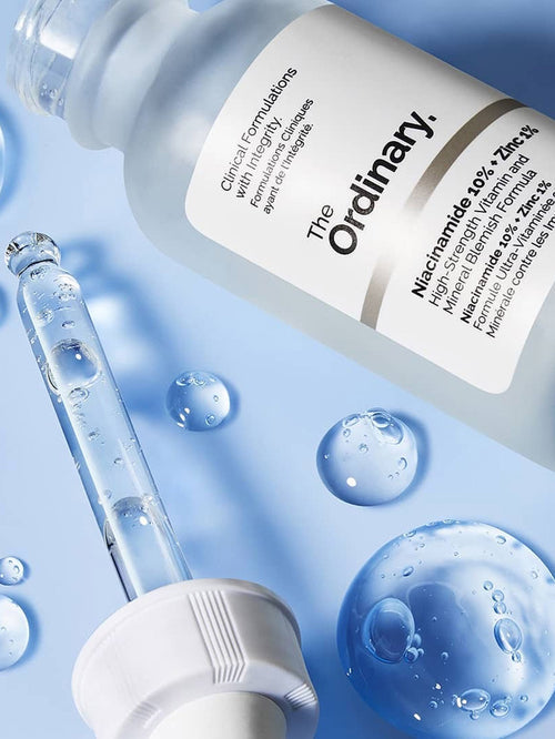 The Ordinary Niacinamide 10% + Zinc 1 % - 20 ml  |Oil Control, Pore Minimizing &amp; Blemish Solution Serum