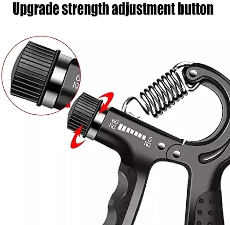 Hand Grip Strengthener Adjustable Resistance Wrist Strengthener Forearm Gripper Hand Workout Squeezer Grip Strength Trainer(Random colour)