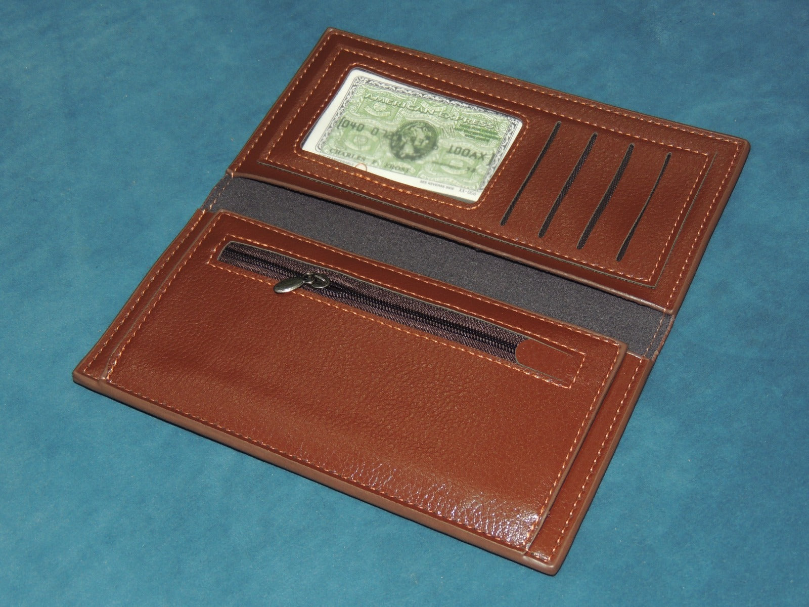Men's Daily Use Leather Wallets - Black