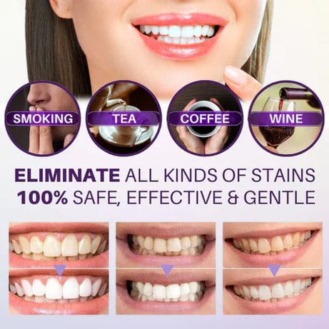 (Deal pack of 2) Teeth Brightening Hismiles V34 Colour Corrector Serum + Micro Nano Tooth Brush For Sensitive Gums Toothbrush