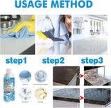 Stone crystal Agent Cleaner, Marble Cleaner and Polish, Universal Stone Cleaner(Tile cleaner) 250ml