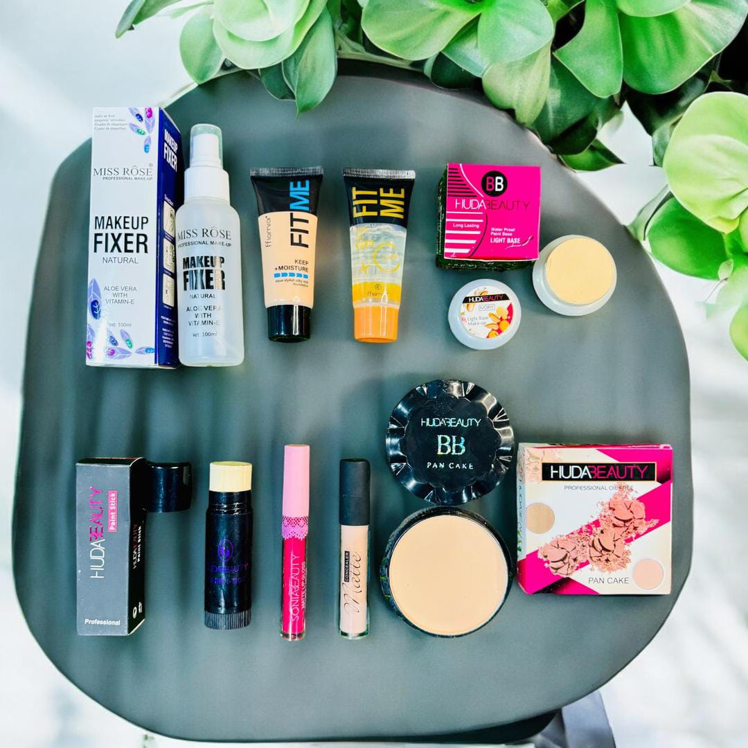 8 in 1 Makeup Deal Makeup Fixer, BB Cream, Foundation, and many more for girls