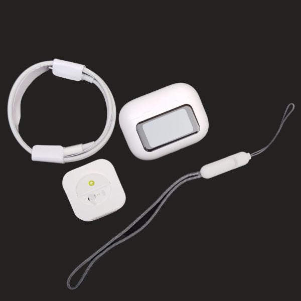 A9 Pro Digital Display Case Airpods  / ANC/ENC Touch Screen Wireless Earbuds