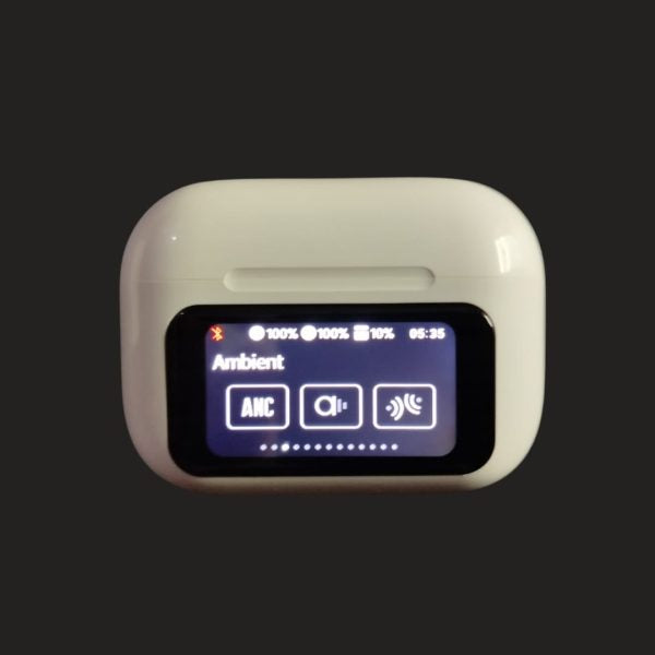 Air A9 Pro Digital Display Case Airpods  / ANC/ENC Touch Screen Wireless Earbuds