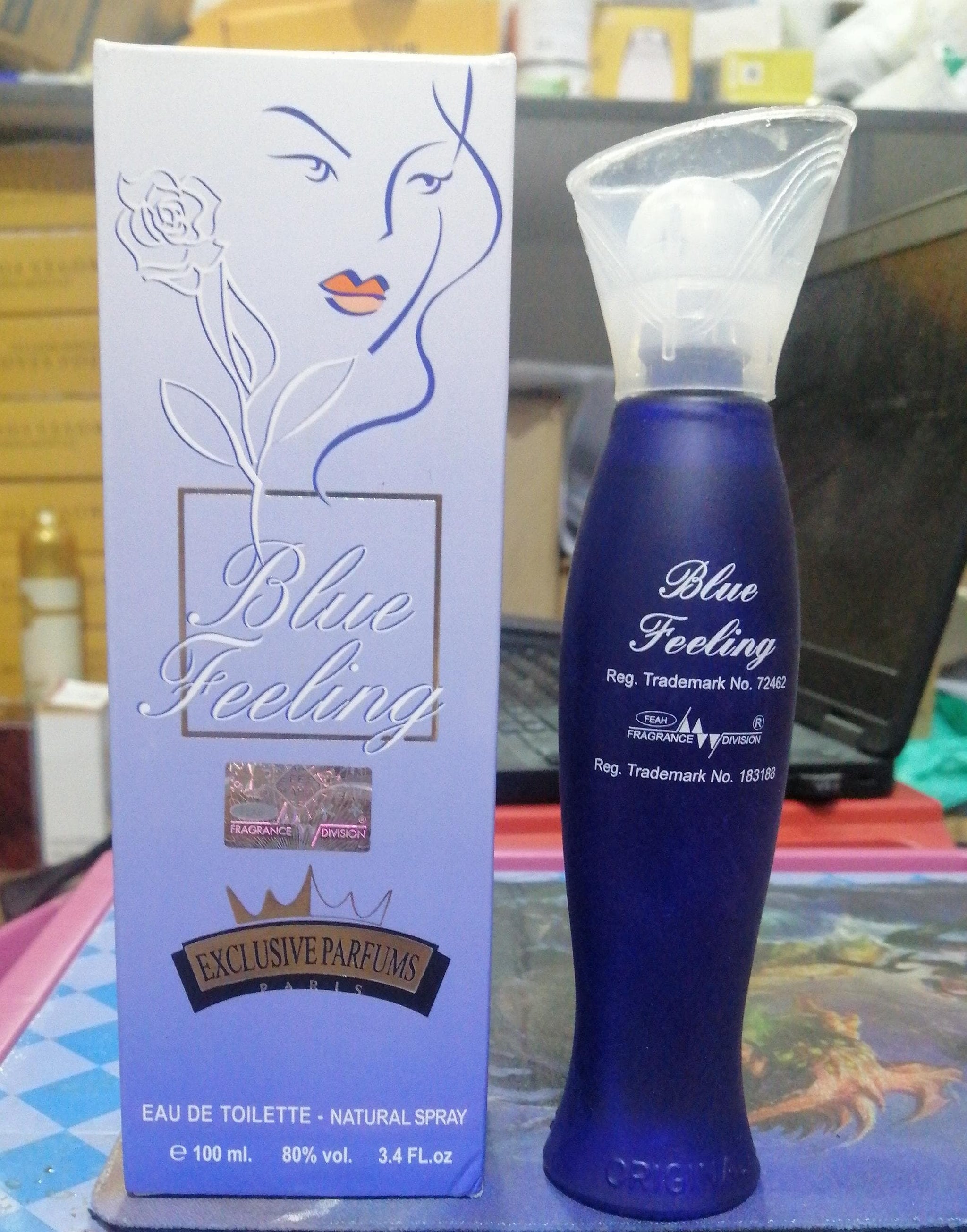 Blue Feeling Perfume || Natural Spray Exclusive for Women – 100ML