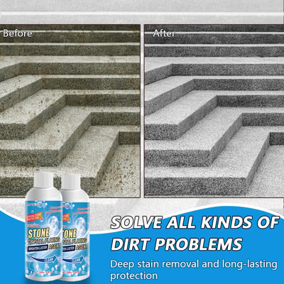 Stone Crystal Plating Agent Stonework Polishing And Coating Agent Marble Tile Anti-Corrosion Incremental Crystal Stone Stain Remover With Box 100ml