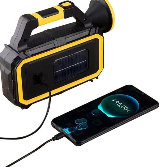Solar Lantern Emergency Camping Lamp + Mobile Power Bank for Outdoor  Camping Hiking