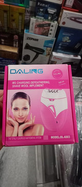 DALING DL-6003 Portable Women Depilation Epilatior Mini Electric Painless Lady' Hair Remover
