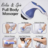 4 in 1 Relax &amp; Spin Tone Vibration Electric Massager  / Electronic Relax and Spin Body Massager with Different Heads
