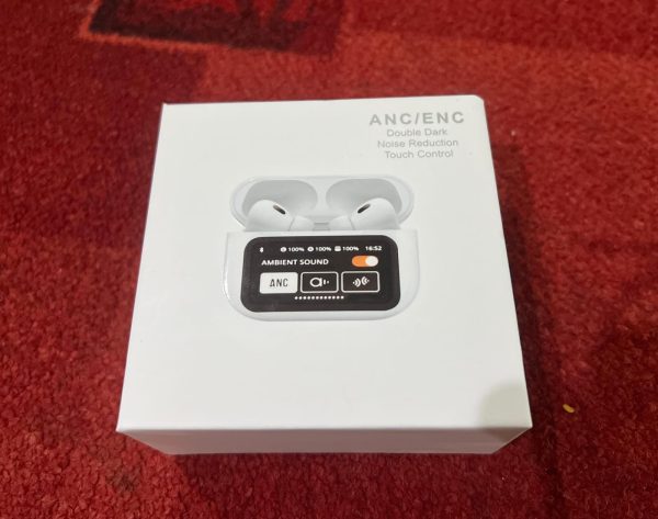 Air A9 Pro Digital Display Case Airpods  / ANC/ENC Touch Screen Wireless Earbuds