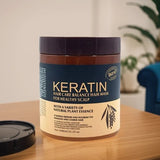Pack Of 2 Items | Keratin Hair Mask &amp; Hair Food Oil 200ml
