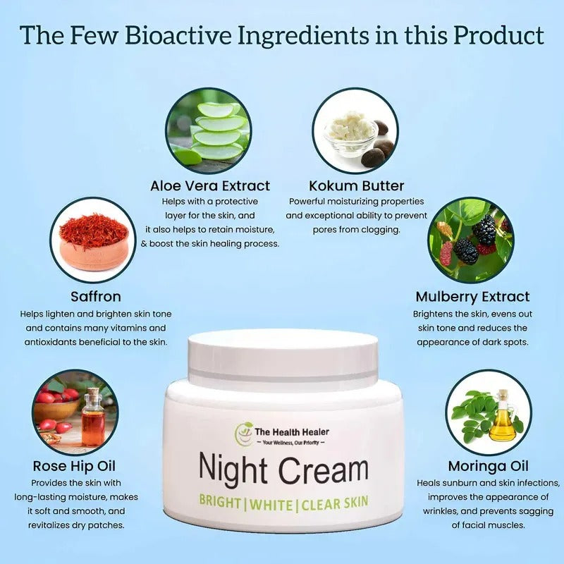 Sealed Packed | The Health Healer Night Cream  50ml