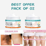 Pack Of 2 | Sensitive Area Whitening Cream for Private Parts, Underarms, Inner Thighs, and Dark Spot Lightening -30ml