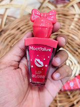Pack Of 6  Mocallure  Bow Style Cute Lipgloss High Pigment Lipgloss (Random Color)
