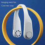 SurroundFan New Portable Bladeless Neck Fan – Foldable, Hands-Free Cooling for Travel &amp; Sports ( Random Color )