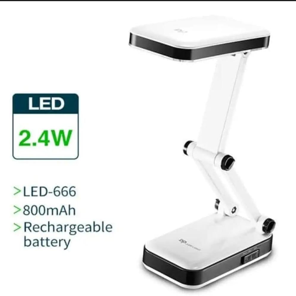 Portable Folding LED Desk Lamp with Adjustable Brightness – Travel-Friendly Study &amp; Reading Light