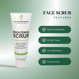 Pack of 2 Brightening Facewash &amp; Scrub Deal Moisturizes Your Skin, Anti-Aging