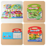 New Magic Water Book Painting Drawing Coloring Board Book Magic Water Pen (random book )