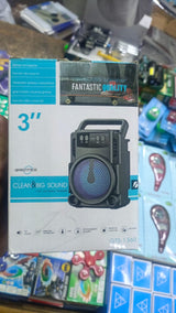 GTS-1360 Wireless Speaker Bluetooth Rechargeable Speaker Portable Wireless Mini 3 Inch Mini Bt Speaker