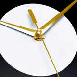 The Sign (@)3D Wooden wall clock for Living Room, Bed Room Home Decor Art &amp; Hanging Decorative Showpiece Items