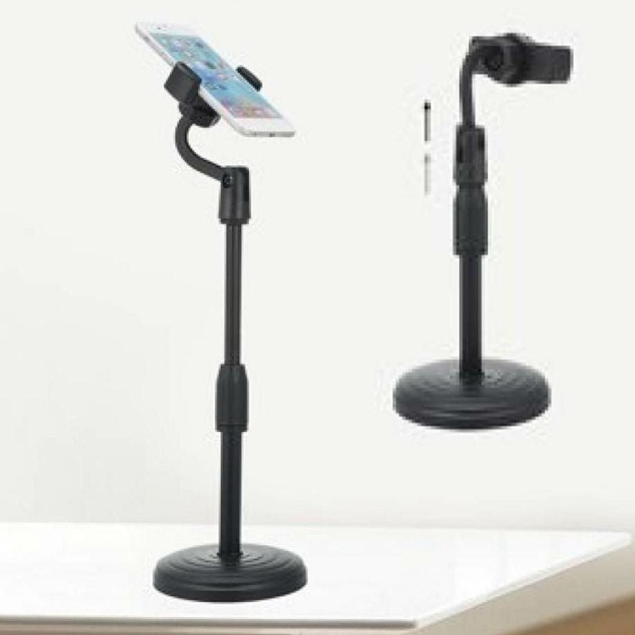 Multifunction Mobile Tripod Stand Mini Tripod Stand Mobile Holder Adjustable Height &amp; Angle Phone Holder