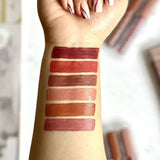Pack of 6 Nude Look High Pigment Matte Lipgloss Long Lasting Soft &amp; Smooth Lipgloss (Random Color)