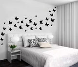 Buy One Get One Free 3D Wooden Sparrow ( Pack off 30 ) And Butterfly ( Pack off 30 ) Wooden Wall Decoration Items for Home, Bedrooms Inspire Kids and Look Decent