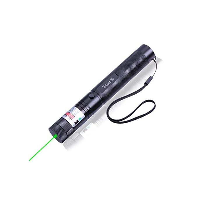 jy-303 Green Laser Pointer – Rechargeable with Lock Key, Charger &amp; Ideal for Teaching, Astronomy, Presentations More