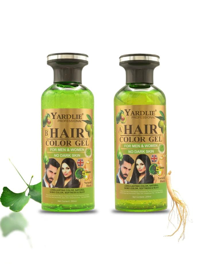 Yardlie Professional Natural Hair Gel Mixing Paste 200ml - Black