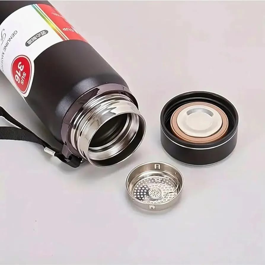 Vacuum Flask Thermos Bottle Stainless Steel Double Wall Tumbler Sports Coffee Mug  Leakproof Insulated Drinkware 800ml (Random Color)