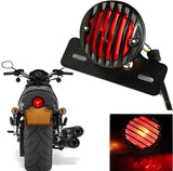Pack of 3 Cafe racer kit Item's Headlight &amp; backlight, 4 pieces indicator's for 70 and 125cc bikes