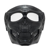 Motorcycle Skull Mask Cycling Windproof Full Face Skeleton Protective Mask Colorful Sickle Color Tactical Bike Bicycle Mask