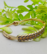 Imported Adjustable Leafy Crystal Bracelet – Elegance Redefined | Best Quality Artificial Bracelet For Girls &amp; Women | Bracelet For Every Occasion | Elegant Design
