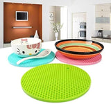 Multifunction Original Heat Resistant Silicone Mat Nonslip Pads Pot Holder Table Place mat (random color)